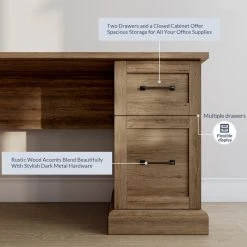 Belleze Modern Corner L-Shaped Home Office Computer Laptop Desk, Rustic Oak 9 Belleze Modern Corner L-Shaped Home Office Computer Laptop Desk, Rustic Oak -Boraam Industries Shop 78b1ffea0333c15f 3742 w800 h800 b0 p0