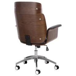 GDFStudio Byron Mid-Century Modern Swivel Office Chair, Black/Walnut/Silver 15 GDFStudio Byron Mid-Century Modern Swivel Office Chair, Black/Walnut/Silver -Boraam Industries Shop 78c1d14f0f90974d 3779 w800 h800 b1 p0