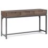 Simpli Home Ltd. Banting 54" W SOLID HARDWOOD And Metal Industrial Console Table In Walnut Brown 1 Simpli Home Ltd. Banting 54" W SOLID HARDWOOD And Metal Industrial Console Table In Walnut Brown -Boraam Industries Shop 7991838603982604 9668 w800 h800 b1 p0