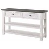 Martin Svensson Home Monterey Solid Wood Sofa Console Table, White, Gray 2 Martin Svensson Home Monterey Solid Wood Sofa Console Table, White, Gray -Boraam Industries Shop 7b91551a0ce2bccd 4821 w800 h800 b1 p0