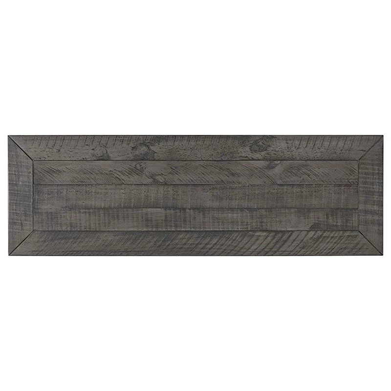 Martin Svensson Home Monterey Solid Wood Sofa Console Table, White, Gray 6 Martin Svensson Home Monterey Solid Wood Sofa Console Table, White, Gray - Image 4