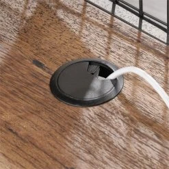 Sauder Boulevard Cafe Mid-Century Metal L-Shape Computer Desk In Vintage Oak 9 Sauder Boulevard Cafe Mid-Century Metal L-Shape Computer Desk In Vintage Oak -Boraam Industries Shop 7c619d860e3a5852 3850 w800 h800 b0 p0