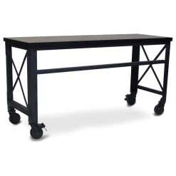 Duramax Rolling Industrial Desk With Wooden Top 72 Inches X 24 Inches -Boraam Industries Shop 7c7199800f061021 9893 w800 h800 b1 p0