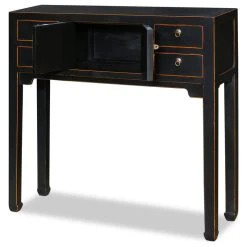 China Furniture And Arts Elmwood Console Table, Black Distressed 7 China Furniture And Arts Elmwood Console Table, Black Distressed -Boraam Industries Shop 7ed11cab033b2bd1 5834 w800 h800 b1 p0