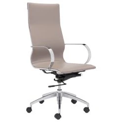 Zuo Modern Contemporary Glider High Back Office Chair