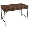 AGH Deco Brunei 3-Drawer Writing Desk, Walnut Wood Grain, 47" -Boraam Industries Shop 7f71344b0d3f9dc9 1673 w800 h800 b1 p0