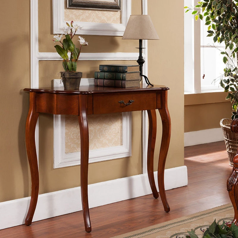 All Things Cedar Inc. Curved Console Table 5 All Things Cedar Inc. Curved Console Table - Image 3