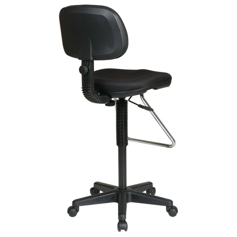 Office Star Products Economical Chair With Chrome Teardrop Footrest 5 Office Star Products Economical Chair With Chrome Teardrop Footrest - Image 3