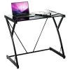 Costway Glass Top Computer Desk PC Laptop Table Writing Study Home Office -Boraam Industries Shop 8151b7f90e62065e 7858 w800 h800 b1 p0