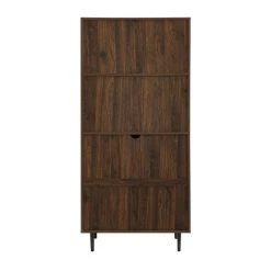 Walker Edison 64" Engineered Wood Storage Desk & Hutch With Keyboard Drawer - Dark Walnut 11 Walker Edison 64" Engineered Wood Storage Desk & Hutch With Keyboard Drawer - Dark Walnut -Boraam Industries Shop 829144310e71a799 4919 w800 h800 b1 p0