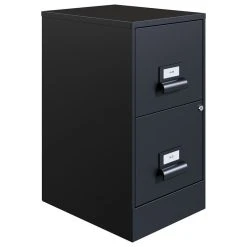 Home Square 2 Drawer Metal Vertical Wood Filing Cabinet Set In Black (Set Of 2) -Boraam Industries Shop 8391aa8901f4d402 1093 w800 h800 b1 p0