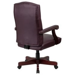 Delacora FF-801L 26"W Executive Swivel Office Chair - Burgundy -Boraam Industries Shop 856129bd0ebe5e32 7234 w800 h800 b1 p0