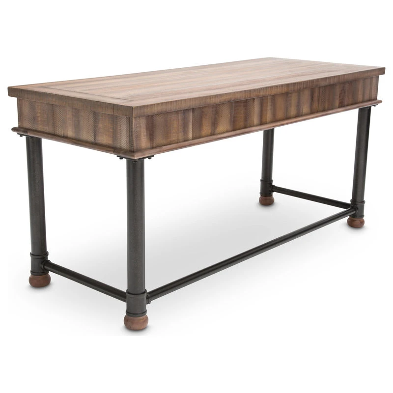 Michael Amini Crossings Writing Desk Reclaimed Barn 7 Michael Amini Crossings Writing Desk Reclaimed Barn - Image 5