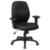 Office Star Products Icon Black Synchro Chair