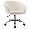 Duhome Elegant Lifestyle Modern PU Leather Swivel Barrel Rolling Chair, White 1 Duhome Elegant Lifestyle Modern PU Leather Swivel Barrel Rolling Chair, White -Boraam Industries Shop 8771b1fc03e20f50 9678 w800 h800 b1 p0