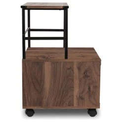 AGH Deco Brunei Mobile Lateral File Cabinet, Walnut Wood Grain 11 AGH Deco Brunei Mobile Lateral File Cabinet, Walnut Wood Grain -Boraam Industries Shop 87a104740d3f9de0 3264 w800 h800 b1 p0