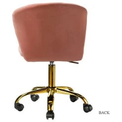 Karat Home Swivel Task Chair With Tufted Back, Pink -Boraam Industries Shop 87a16e7d00592351 1404 w800 h800 b1 p0