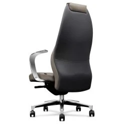 Zuri Furniture Wrigley Modern Adjustable Executive Chair Dark/Light Grey Top Grain Leather -Boraam Industries Shop 880183d704af13d4 8235 w800 h800 b1 p0