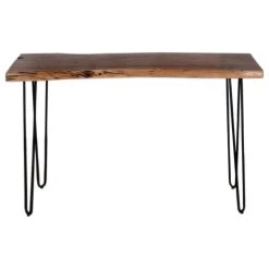 Bolton Furniture, Inc. Hairpin Natural Live Edge Wood, Metal 48" Media Console Table, Natural 11 Bolton Furniture, Inc. Hairpin Natural Live Edge Wood, Metal 48" Media Console Table, Natural -Boraam Industries Shop 89a123e301f4369f 7483 w800 h800 b1 p0