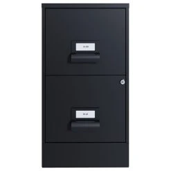 Home Square 2 Drawer Metal Vertical Wood Filing Cabinet Set In Black (Set Of 2) -Boraam Industries Shop 8ba1d6e501f4d401 1093 w800 h800 b1 p0