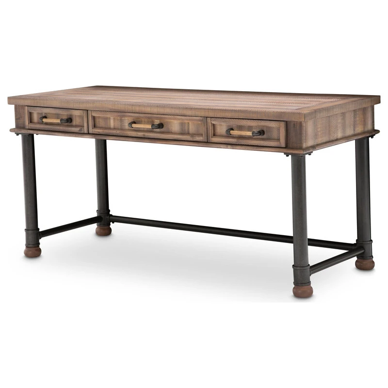Michael Amini Crossings Writing Desk Reclaimed Barn 3 Michael Amini Crossings Writing Desk Reclaimed Barn