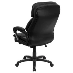 Flash Furniture Black Leather Executive Swivel Office Chair GO-1097-BK-LEA-GG -Boraam Industries Shop 8d4132110da3ba49 3011 w800 h800 b1 p0