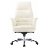 Zuri Furniture Geffen High Back Modern Adjustable Executive Chair Cream Top Grain Leather -Boraam Industries Shop 8e5152bb06a9050b 8158 w800 h800 b1 p0