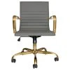 Leisuremod Harris Office Chair With Gold Frame -Boraam Industries Shop 8e51630c0214d173 9174 w800 h800 b1 p0