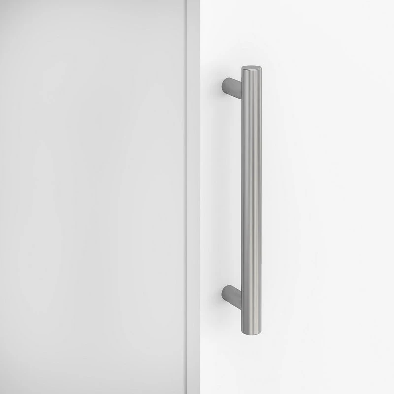 Bush Industries Somerset 60W L Shaped Desk With Storage, White 6 Bush Industries Somerset 60W L Shaped Desk With Storage, White - Image 4