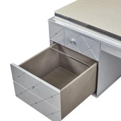 Michael Amini Hollywood Swank Desk, Pearl Caviar -Boraam Industries Shop 93a1786102701ea1 2642 w800 h800 b0 p0