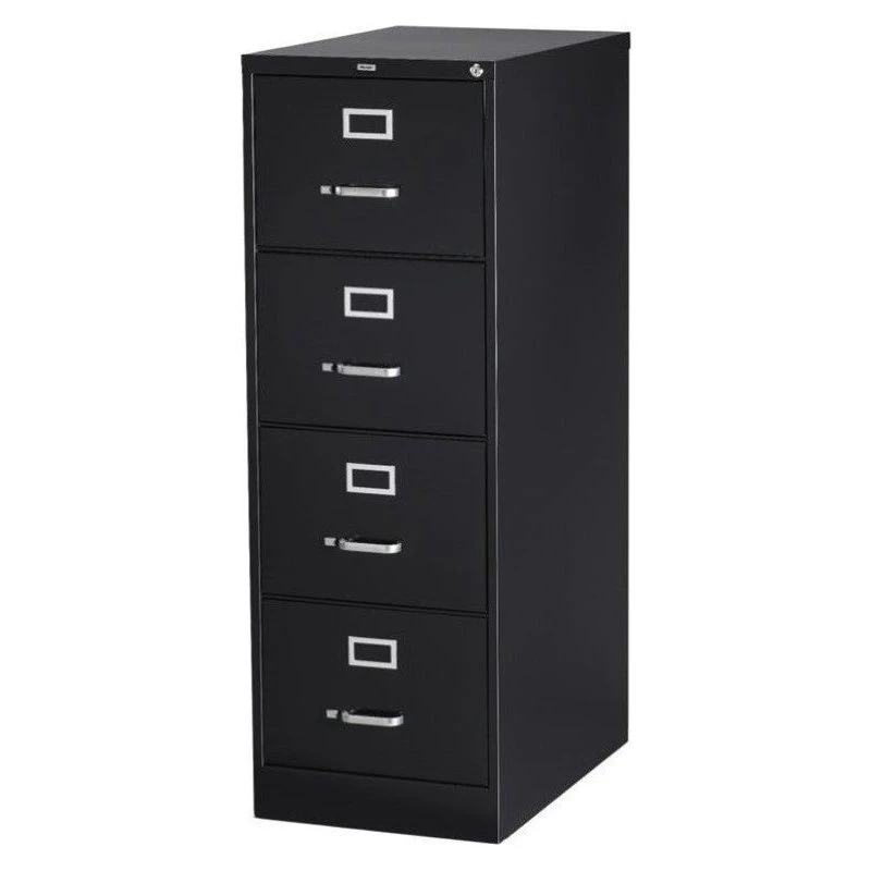 Hirsh Industries LLC Hirsh 26.5-in Deep Metal 4 Drawer Legal Width Vertical File Cabinet In Black 3 Hirsh Industries LLC Hirsh 26.5-in Deep Metal 4 Drawer Legal Width Vertical File Cabinet In Black