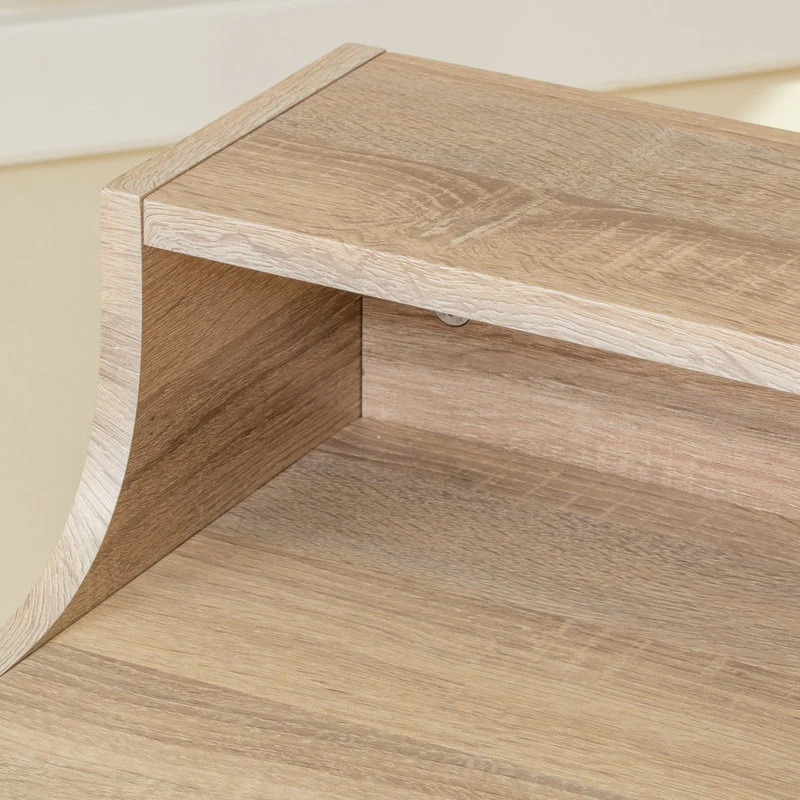 GDFStudio GDF Studio Troy Wood Computer Desk With Drawers 7 GDFStudio GDF Studio Troy Wood Computer Desk With Drawers - Image 5