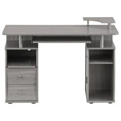 Rta Products- L Techni Mobili Complete Computer Workstation Desk With Storage, Grey 19 Rta Products- L Techni Mobili Complete Computer Workstation Desk With Storage, Grey -Boraam Industries Shop 98b12b100f072704 2914 w800 h800 b1 p0