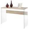 Convenience Concepts Soho Weathered White And Glass Console Table R4-0173 -Boraam Industries Shop 99a1106e002d8328 5842 w800 h800 b1 p0
