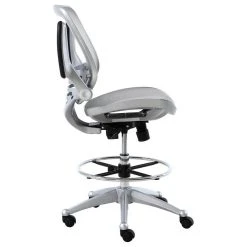 Harwick Evolve All Mesh, Heavy Duty Drafting Chair, Platinum -Boraam Industries Shop 9bd1473100da0f0d 7612 w800 h800 b1 p0