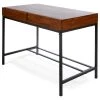GDFStudio GDF Studio Elrod Dark Oak Acacia Wood Storage Desk With Rustic Metal Iron Accent -Boraam Industries Shop 9c0100a90f93169e 8564 w800 h800 b1 p0