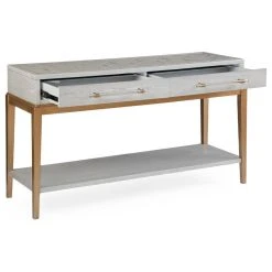 BASSETT MIRROR CO. Perrine Wood Console Table In Soft Graphite Gray -Boraam Industries Shop 9cc157dd0afb6d96 9548 w800 h800 b1 p0