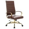 Leisuremod Benmar High-Back Mid Century Modern Leather Office Chair Gold Frame, 1 Leisuremod Benmar High-Back Mid Century Modern Leather Office Chair Gold Frame, -Boraam Industries Shop 9e81235700259cbd 7645 w800 h800 b1 p0
