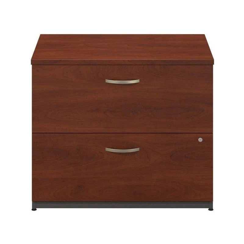 Bush Business Furniture Series C 36W 2Dwr Lateral File Hansen Cherry - Engineered Wood 4 Bush Business Furniture Series C 36W 2Dwr Lateral File Hansen Cherry - Engineered Wood - Image 2