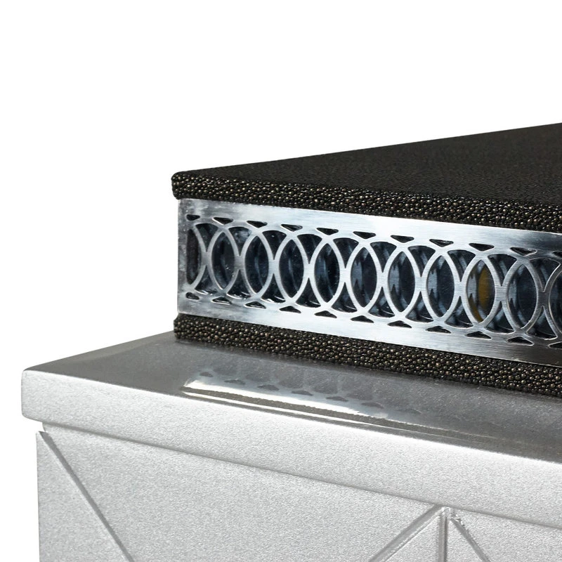 Michael Amini Hollywood Swank Desk, Caviar 10 Michael Amini Hollywood Swank Desk, Caviar - Image 8