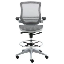 Harwick Evolve All Mesh, Heavy Duty Drafting Chair, Platinum -Boraam Industries Shop a0f162df00da0f13 7612 w800 h800 b1 p0