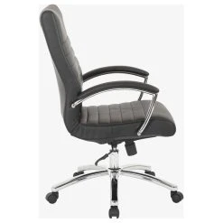 Office Star Products Executive Mid-Back Chair, Black -Boraam Industries Shop a11121370ee13391 0240 w800 h800 b1 p0