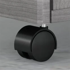 Home Square 2 Piece Wood Mobile Filing Cabinet Set In Platinum Gray -Boraam Industries Shop a141314402593538 8126 w800 h800 b0 p0