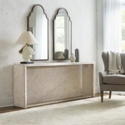 Hooker Furniture Boheme Belvue Linen Wrapped Console -Boraam Industries Shop a27184fe0e751c6c 3298 w800 h800 b0 p0
