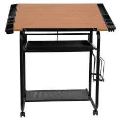 Flash Furniture Adjustable Drawing And Drafting Table With Black Frame And Dual Wheel Casters 19 Flash Furniture Adjustable Drawing And Drafting Table With Black Frame And Dual Wheel Casters -Boraam Industries Shop a3911c8c006dd4f0 4258 w800 h800 b1 p0