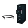 Hirsh Industries LLC 2 Piece File Cabinet And Commercial Cabinet Mobile Dolly Set In Black -Boraam Industries Shop a4a1bfe80cb907cc 2632 w800 h800 b1 p0