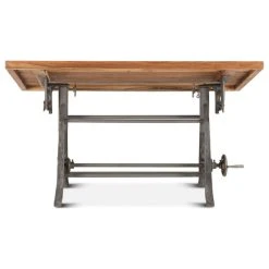 Marco Polo Imports Levi Industrial 62" Adjustable Drafting Desk, Natural Brown 13 Marco Polo Imports Levi Industrial 62" Adjustable Drafting Desk, Natural Brown -Boraam Industries Shop a4c1b171006383d8 7409 w800 h800 b1 p0