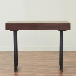 OakIdea Glide Office Desk, Walnut - With Storage -Boraam Industries Shop a4f116de0092bee4 0270 w800 h800 b0 p0