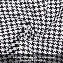 Duhome Elegant Lifestyle Chic Minimalist Desk Chair, Houndstooth-Linen Fabric -Boraam Industries Shop a501c32b00efec26 4332 w800 h800 b0 p0