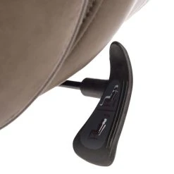 Glitzhome Mid-Century Leatherette Adjustable Swivel High Back Office Chair, Brownish Grey -Boraam Industries Shop a5c1939003453409 9913 w800 h800 b0 p0